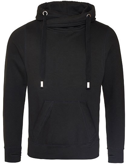 Cross Neck Hoodie 