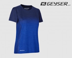 T-shirt GEYSER w paski | bezszwowy