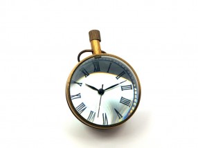 Zegar mosiężny MINIATURKA 