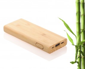 Bambusowy power bank 