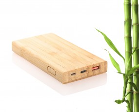 Bambusowy power bank 