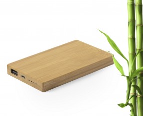 Bambusowy power bank